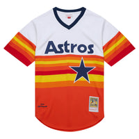 Houston Astros Jeff Bagwell Mitchell & Ness White 2004 Cooperstown Collection Authentic Throwback Jersey