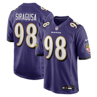Baltimore Ravens Tony Siragusa Nike Purple Game Retired Player Jersey