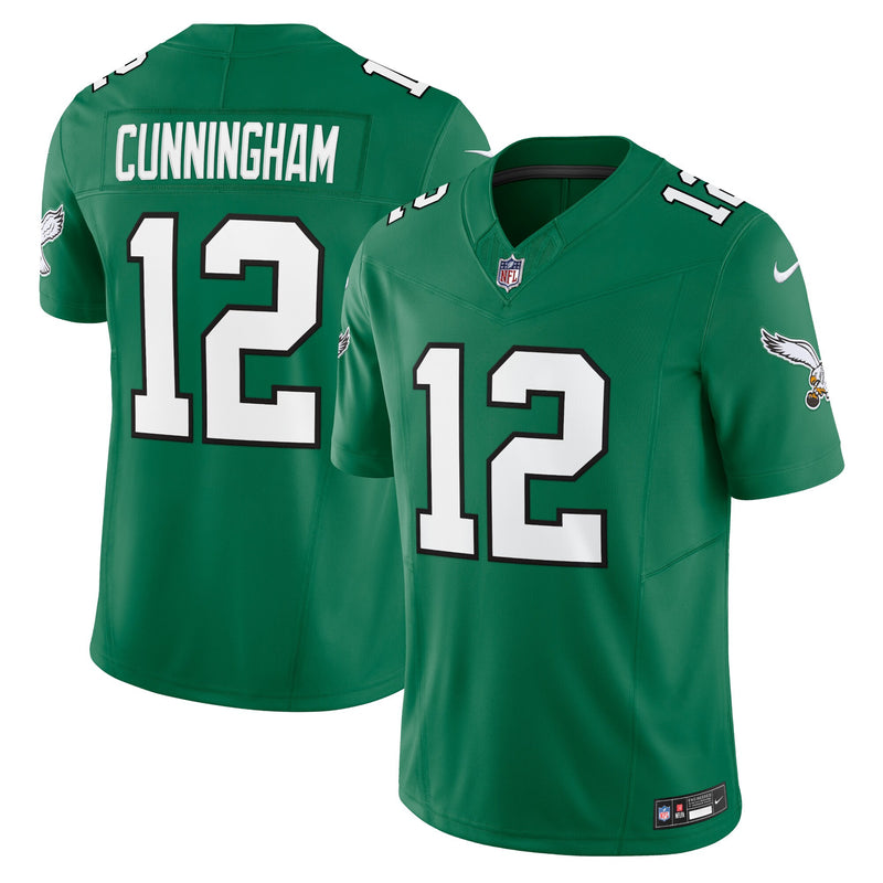 Philadelphia Eagles Randall Cunningham Nike Kelly Green Alternate Vapor F.U.S.E. Limited Jersey