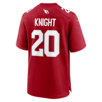 Arizona Cardinals Zonovan Knight Nike Cardinal Team Game Jersey