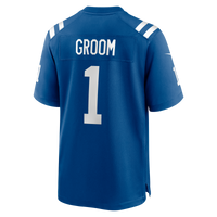 Indianapolis Colts Number 1 Groom Nike Royal Game Jersey