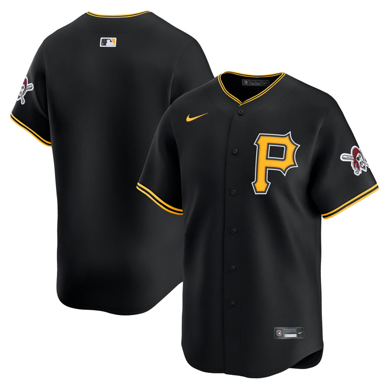 Pittsburgh Pirates Nike Black Alternate Limited Jersey