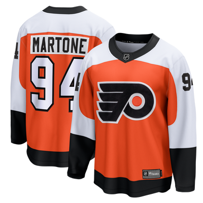 Philadelphia Flyers Porter Martone Fanatics Orange Breakaway Jersey