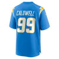 Los Angeles Chargers Jamaree Caldwell Nike Powder Blue Team Game Jersey