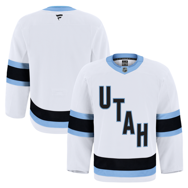Utah Mammoth Fanatics White Away Authentic Pro Jersey