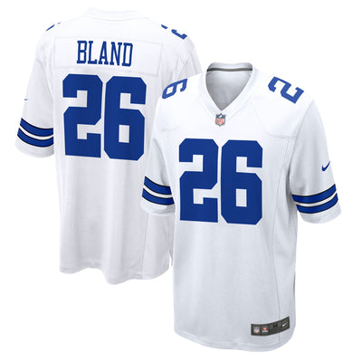 Dallas Cowboys DaRon Bland Nike White Game Jersey