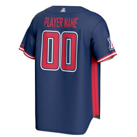 Arizona Wildcats GameDay Greats NIL Pick-A-Player Lightweight Baseball Jersey - Navy