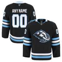 Utah Mammoth Fanatics Black Home Authentic Pro Custom Jersey