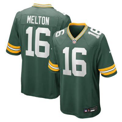 Green Bay Packers Bo Melton Nike Green Team Game Jersey