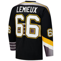 Pittsburgh Penguins Mario Lemieux Black 1996-97 Power Play Jersey