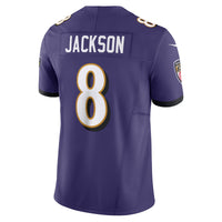 Baltimore Ravens Lamar Jackson Nike Purple Vapor F.U.S.E. Limited Jersey