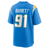 Los Angeles Chargers Nick Barrett Nike Powder Blue Team Game Jersey