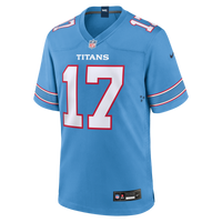 Tennessee Titans Chimere Dike Nike Light Blue Team Game Jersey