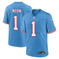Tennessee Titans Warren Moon Nike Light Blue Retired Player Alternate Game Jersey