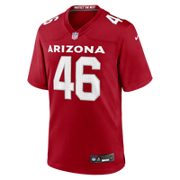 Arizona Cardinals Aaron Brewer Nike Cardinal Team Game Jersey