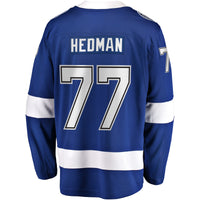 Tampa Bay Lightning Victor Hedman Fanatics Blue Breakaway Jersey