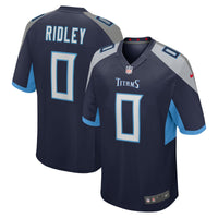Tennessee Titans Calvin Ridley Nike Navy Game Player Jersey