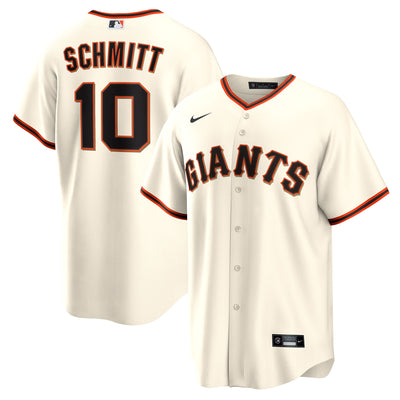 San Francisco Giants Casey Schmitt Nike Cream Home Replica Jersey