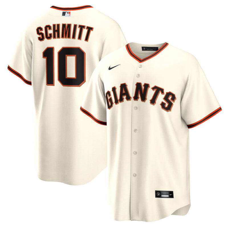San Francisco Giants Casey Schmitt Nike Cream Home Replica Jersey