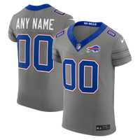 Buffalo Bills Nike Gray Nickel City Vapor F.U.S.E. Custom Elite Jersey