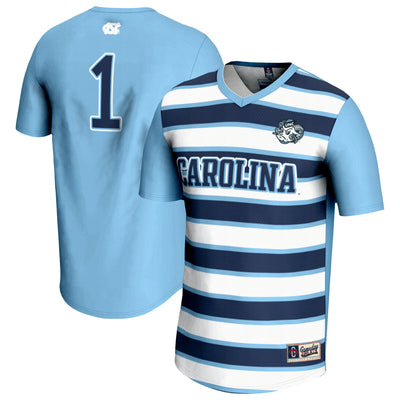 #1 North Carolina Tar Heels GameDay Greats Lightweight Soccer Fashion Jersey - Carolina Blue