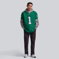 Philadelphia Eagles Jalen Hurts Nike Kelly Green Alternate Vapor F.U.S.E. Elite Jersey