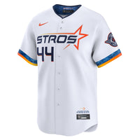 Houston Astros Yordan Alvarez Nike White 2025 City Connect Limited Player Jersey