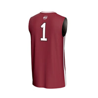 #1 UMass Minutemen GameDay Greats Lightweight Basketball Fashion Jersey - Maroon