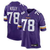 Minnesota Vikings Ryan Kelly Nike Purple Team Game Jersey