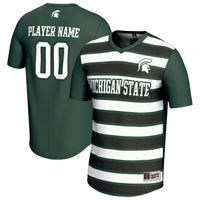 Michigan State Spartans GameDay Greats Collegiate Soccer NIL Pick-A-Player Fashion Jersey - Green/Black
