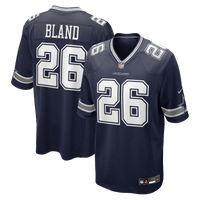 Dallas Cowboys DaRon Bland Nike Navy Game Jersey