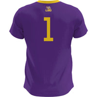 LSU Tigers GameDay Greats Lightweight Soccer Fashion Jersey - Purple