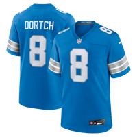 Detroit Lions Greg Dortch Nike Blue Team Game Jersey