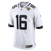 Jacksonville Jaguars Trevor Lawrence Nike White Game Jersey