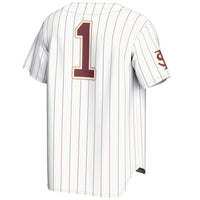 GameDay Greats #1 White Florida State Seminoles Lightweight Baseball Jersey