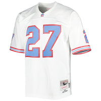 Houston Oilers Eddie George Mitchell & Ness White Legacy Replica Jersey