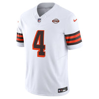 Cleveland Browns Deshaun Watson Nike White Vapor F.U.S.E. Limited Jersey