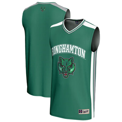 Binghamton Bearcats GameDay Greats Spirit Basketball Jersey - Green
