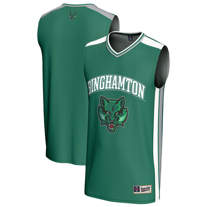 Binghamton Bearcats GameDay Greats Spirit Basketball Jersey - Green