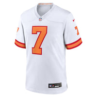 '76 Tampa Bay Buccaneers Bucky Irving Nike White Game Jersey