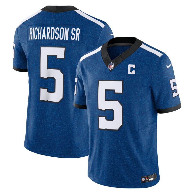 Indianapolis Colts Anthony Richardson Nike Royal Vapor F.U.S.E. Limited Jersey
