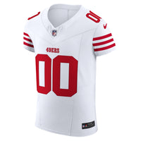 San Francisco 49ers Nike White Vapor F.U.S.E. Elite Custom Jersey