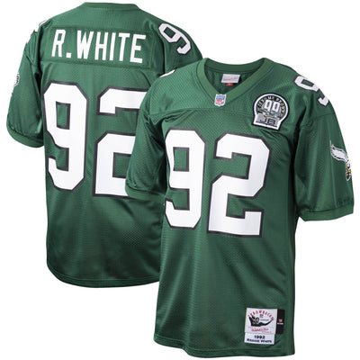 Philadelphia Eagles Reggie White Mitchell & Ness Green Authentic Throwback Retired Player Jersey