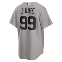 New York Yankees Aaron Judge Nike Gray Road Replica Jersey