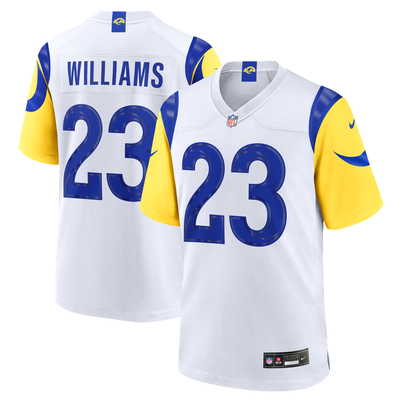 Los Angeles Rams Kyren Williams Nike White White Game Player Jersey