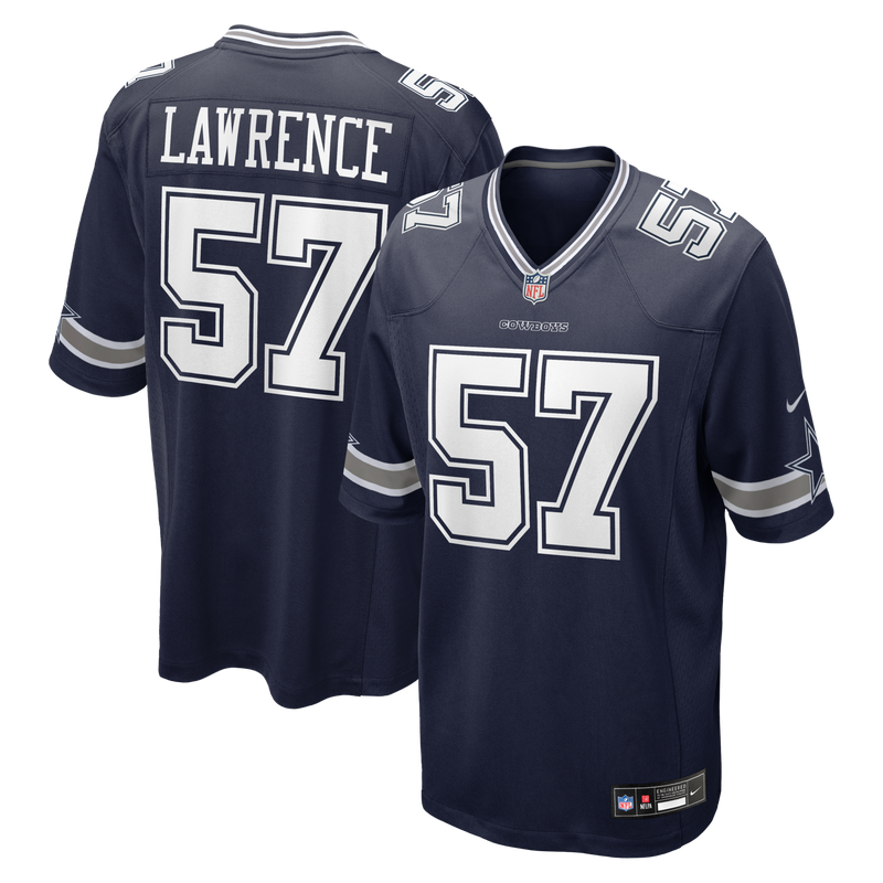 Dallas Cowboys Malachi Lawrence Nike Navy 2026 NFL Draft First Round Pick No. 20 Team Game Jersey