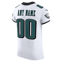 Philadelphia Eagles Nike White Vapor F.U.S.E. Elite Custom Jersey