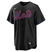 New York Mets Francisco Lindor Nike Black Alternate Replica Jersey
