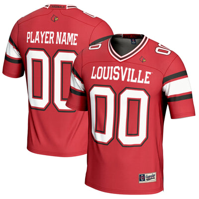 Louisville Cardinals GameDay Greats NIL Pick-A-Player Football Jersey - Red