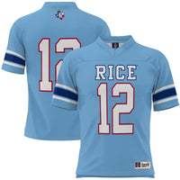 #1 Rice Owls GameDay Greats Football Jersey - Light Blue